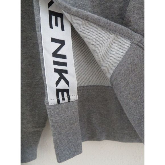 Nike CU7009 Women's Sz S Gray Dri-Fit Get Fit Full Zip Hooded Training Jacket - Picture 8 of 8